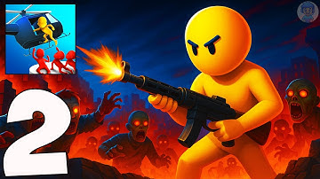 Z Escape Zombie Machine Gun - Gameplay Walkthrough Part 2 - Evolution of top weapons (iOS, Android)