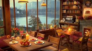 Smooth Jazz Relaxing Music in Cozy Coffee Shop Ambience☕Jazz Background Music for Studying, Working