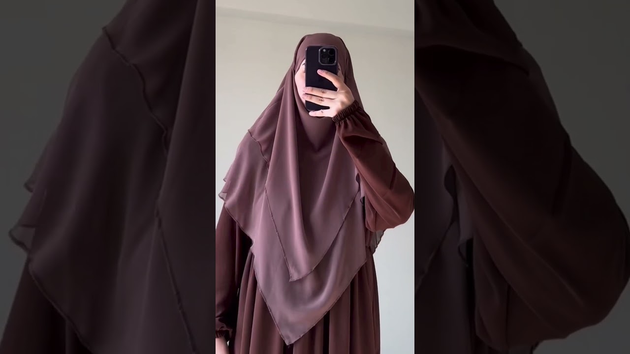 two triangle hijab ka new jorjet hijab ..+917982601563