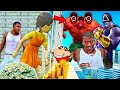 Playing SQUID GAME to win $100000000 in GTA 5 Mods ! SHINCHAN FRANKLIN die