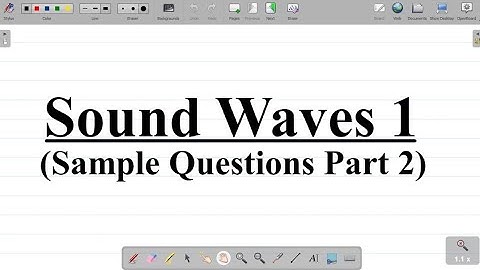 Sound Waves - 2025 Jamb Physics Questions: Solution to Jamb Physics Questions and Answers.