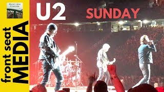 U2 Sunday Bloody Sunday live -- The Joshua Tree Tour -- Detroit 2017 4K