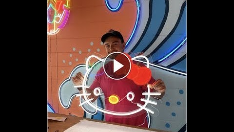 Building a Custom LED neon sign ⚡️