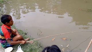 Smart Boy Hook Fishing Beautiful Hook Fishing Part 40