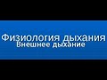 О нарушении внешнего дыхания.