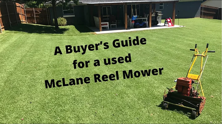 How to Buy A Used McLane Reel Mower