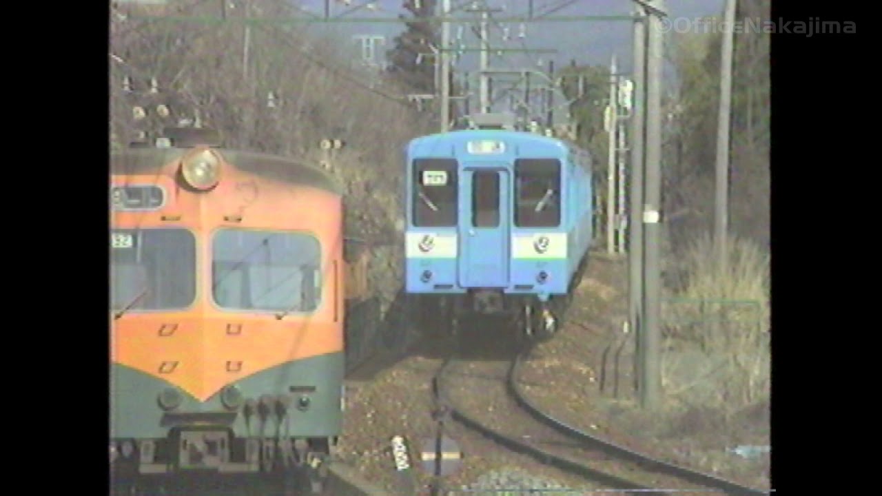 【国鉄時代】飯田線　119系運行開始直前映像　田切カーブ、伊那大島駅