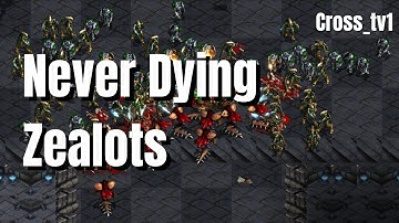 [Cross_tv1] Ever seen undying zealots? | Starcraft Fastest Map Protoss
