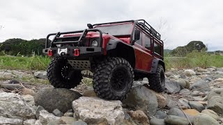 1/10 RC Car / Traxxas TRX4 Land Rover Defender #13 Rock Trail