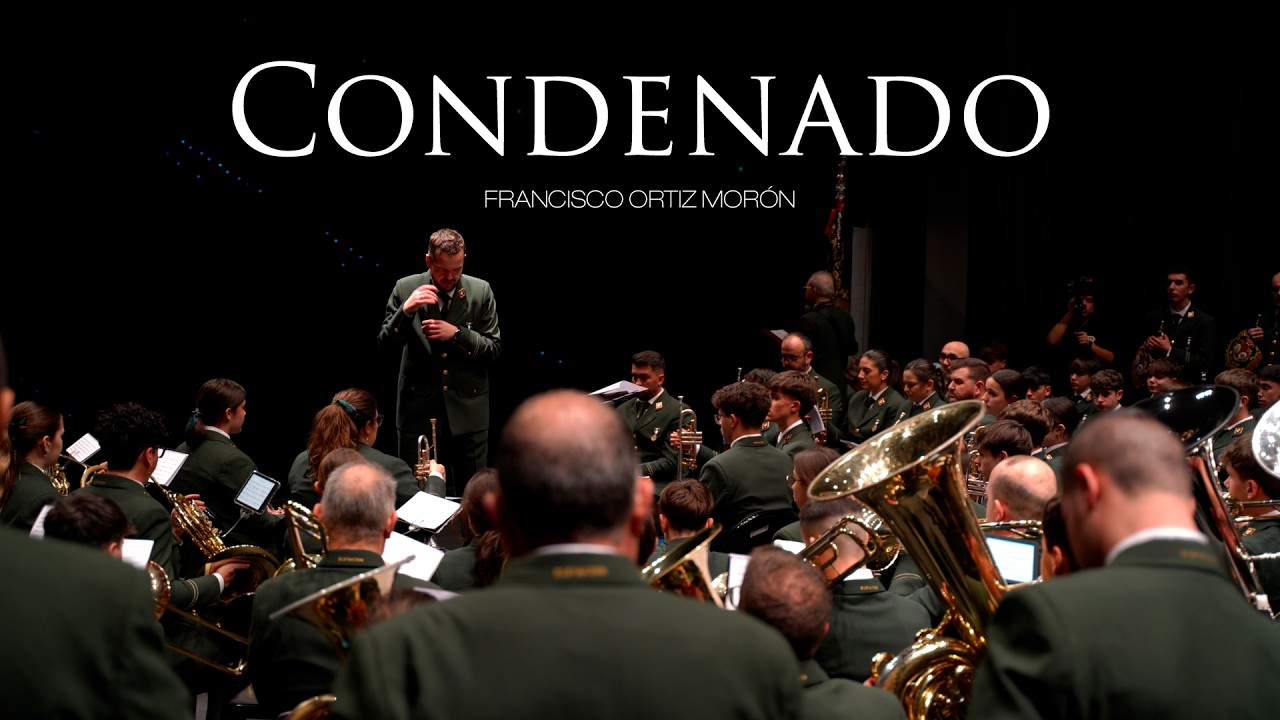 [4K] Condenado | IV Concierto Benéfico Piedad y Estrella | Banda Cristo de la Elevación