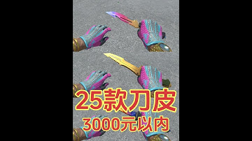 CS2刀皮刀型推荐：3000元以内25款刀皮推荐盘点！ 苏哥本期视频，给大家推荐3000元以内25款CS2刀型刀皮，其中包含：短剑原皮，猎杀者匕首传说，穿肠刀多普勒，熊刀渐变大理石，刺刀外表生锈，短
