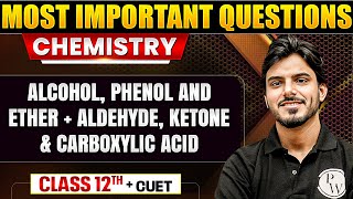 Alcohol, Phenol and Ether + Aldehyde, Ketone and Carboxylic Acid : One Shot