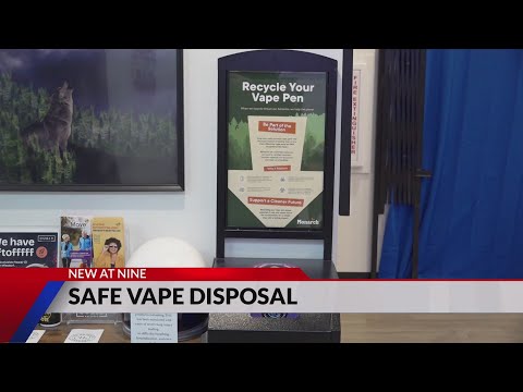 disposable vape recycling program ♻️♻️♻️ Did you know, Hale Vaping have a recycling program set up, in all  their locations, for the take back of empty disposable vapes. They are  asking any of their customers who main image 1