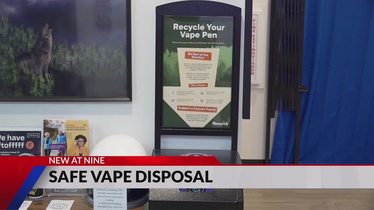 Missouri dispensary launches vape pen recycling initiative