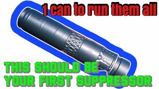 Rugged Alaskan 360 | better then any .30 cal can .22, .30, 9mm #9mm #suppressor #hush