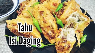 Indonesian Stuffed Tofu Recipe / Tahu Isi/Tahu Sumbat / Renyah/Rangup