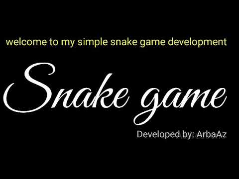 SNAKE GAME USING PYTHON.