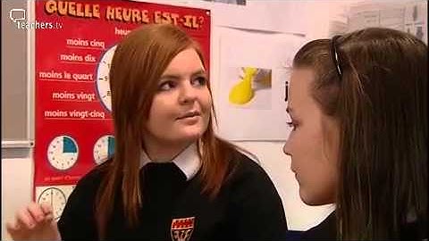 Teachers TV: Secondary MFL Using ICT - Developing self assessment skills with Year 9