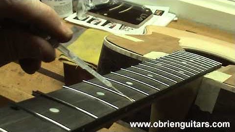 Luthier Tips du Jour Mailbag 18 - Gluing frets