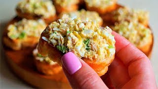 Быстро ВСЁ СМЕШАЛ И На Хлебушек! Вкуснейшая закуска за пару минут!!! Быстро ВСЁ СМЕШАЛ И На Хлебушек! Вкуснейшая закуска за пару минут!!!
