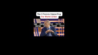 The 5 Forces Impacting the World Order