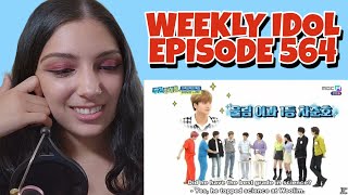 WEEKLY IDOL EPISODE 564 (PENTAGON, (G)-IDLE, GOLDEN CHILD, DRIPPIN) | REACTION