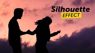 How to Create a Romantic Silhouette Effect | PicsArt Tutorial screenshot 5