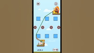 Rope puzzle game : Levels 5 -8 Gameplay .... #Gaming #videos #Shorts #Games #trending