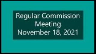 2021 11 18 Regular Meeting