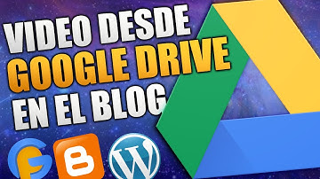 Cómo Subir, Compartir e Insertar un Vídeo de mi PC a Google Drive en Blogger | Gabriela Peengler