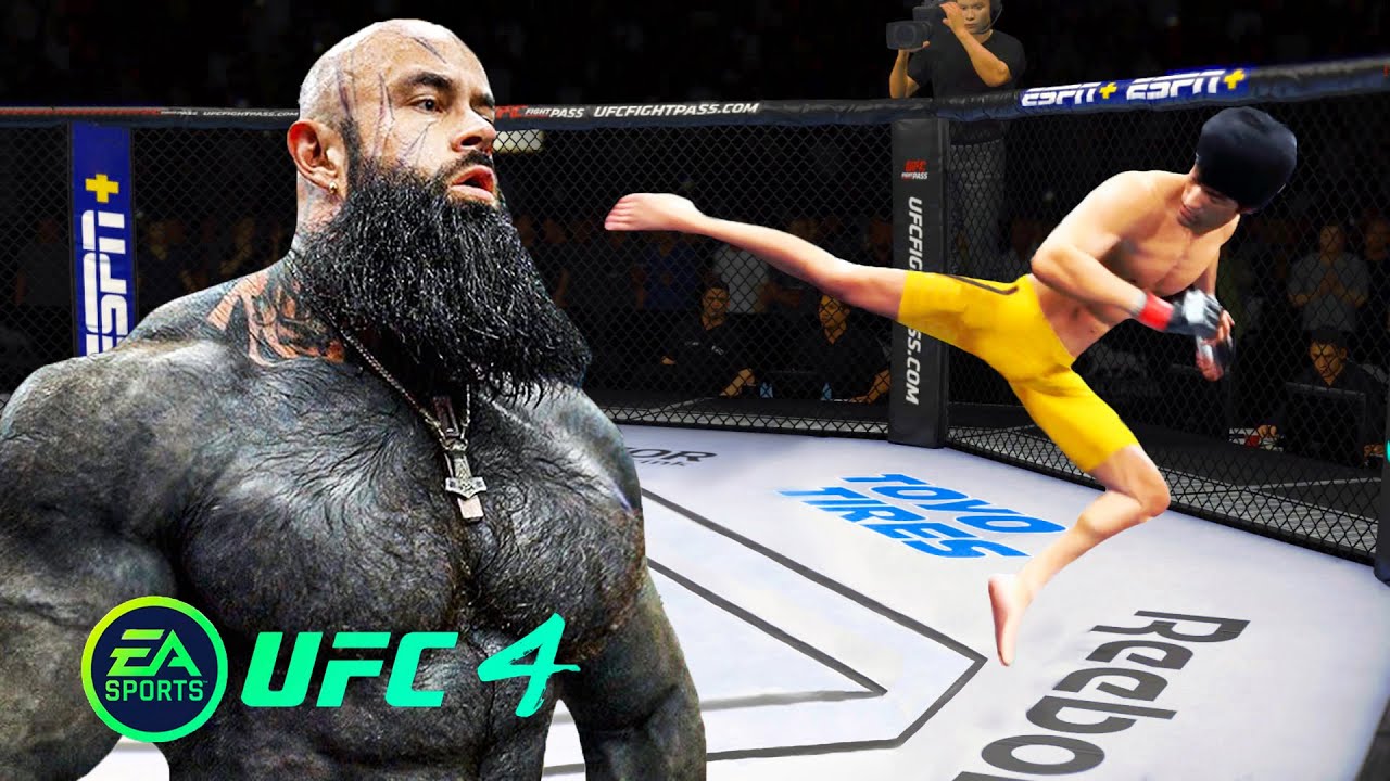 UFC4 Bruce Lee vs El Tattoo EA Sports UFC 4 PS5