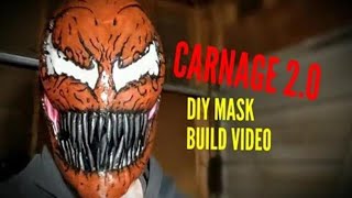 Carnage 2.0 mask DIY build video