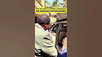 Wafuasi Wa Gachagwa Waumiswa Kwenye Msafara Na Magari Kupasuliwa Roskimedia 