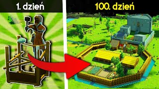 Jak zbudowałem NAJWIĘKSZY ZAMEK w ciągu 100 dni w grze Going Medieval