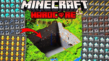 I Built The BEST Automatic Farms in Hardcore Minecraft