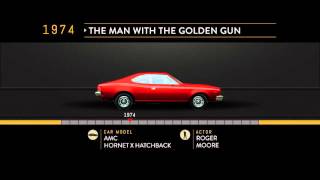The Evolution of James Bond's  Car