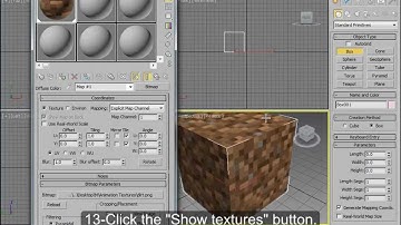 Minecraft Animation Tutorial Part 1 - How To Make A Simple Minecraft Block With 3DS Max