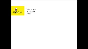 Gravitation 6 - Orbits and Energy part I