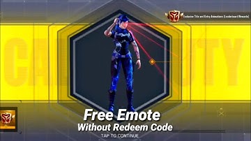 How To get free emote codm 2022 || Cod mobile free emote || Cod mobile emote