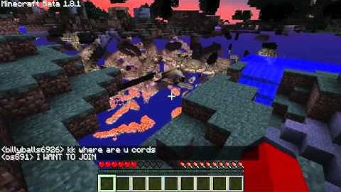 Minecraft: 1.8.1 SMP Chunk Rendering Errors