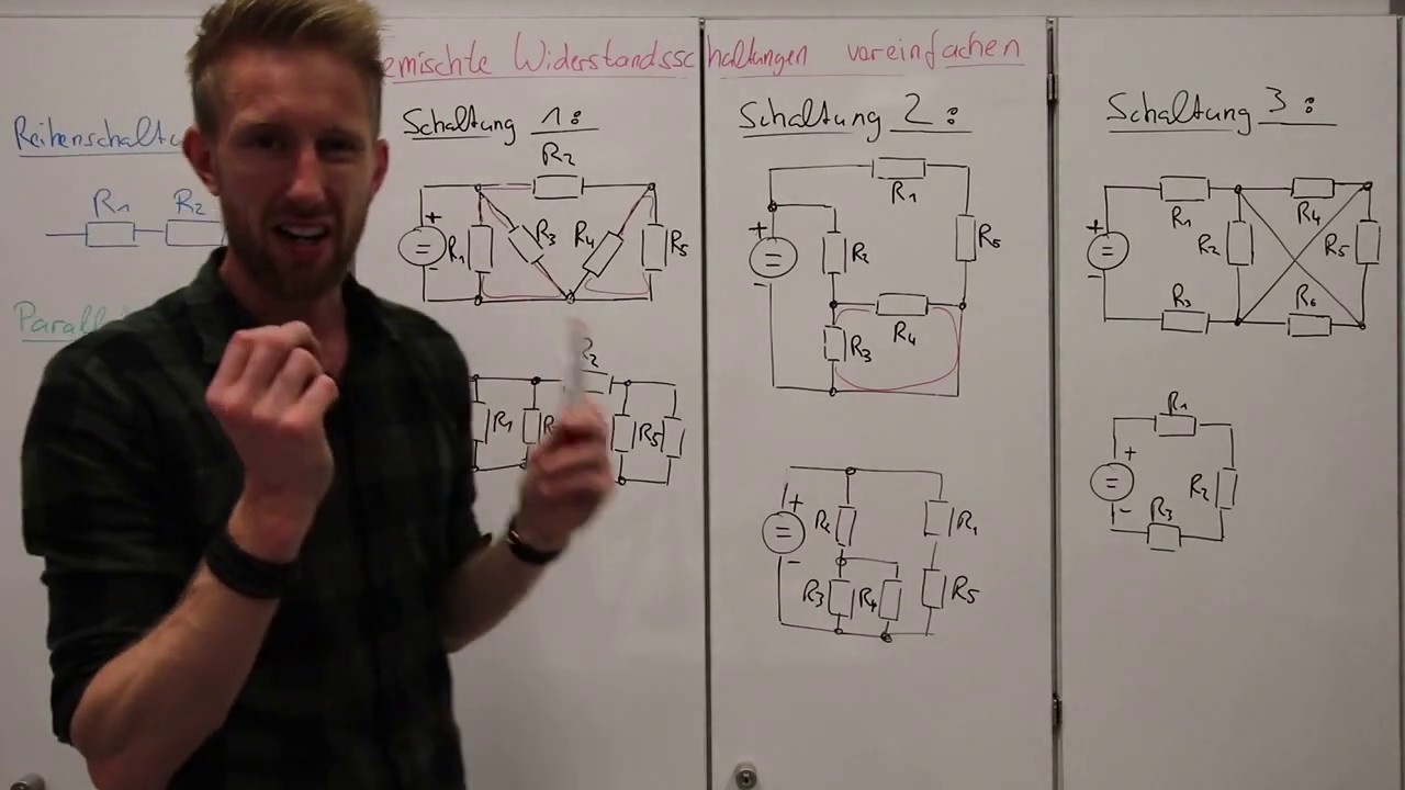 1 9 2 Widerstandsschaltungen Vereinfachen Youtube