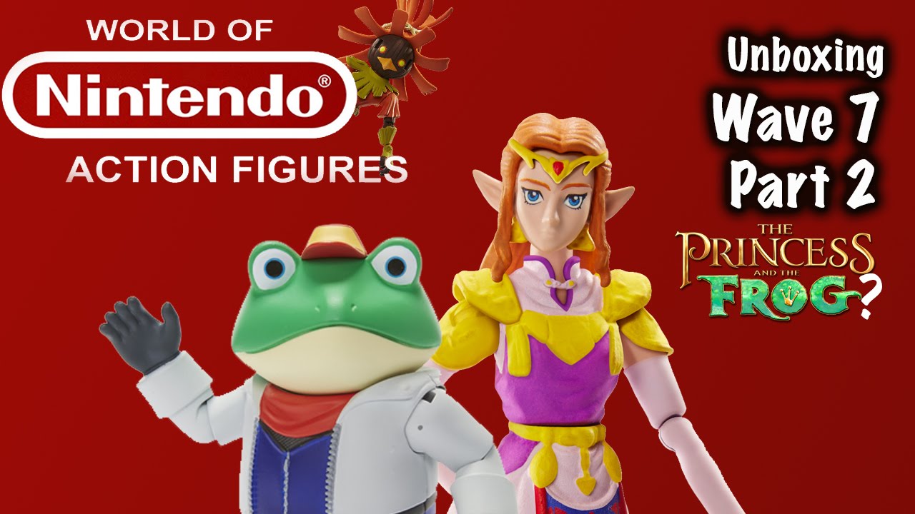 World of Nintendo Wave 7 Unboxing part 2! Slippy, Toad, Zelda & Skull ...