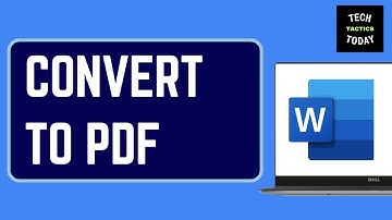 How to Convert Word Document into PDF – Quick & Easy Guide