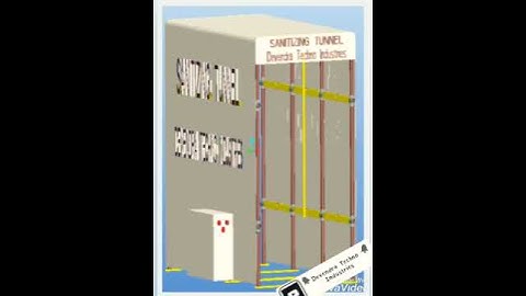 Cheapest Automatic sanitizing tunnel by Devendra Techno Industries