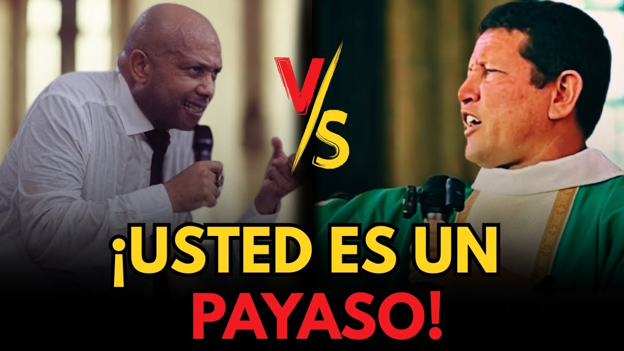 Pastor INSULTA y SABOTEA al Padre Luis Toro en PLENO DEBATE