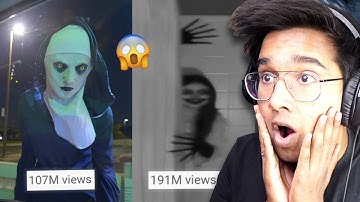 These Horror Videos have 100 Million + Views | try not to get Scared😱
