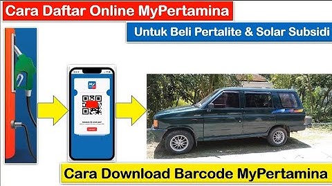 LENGKAP! Cara Daftar My Pertamina untuk Subsidi Pertalite dan Solar Sampai Dapat Barcode Pertamina