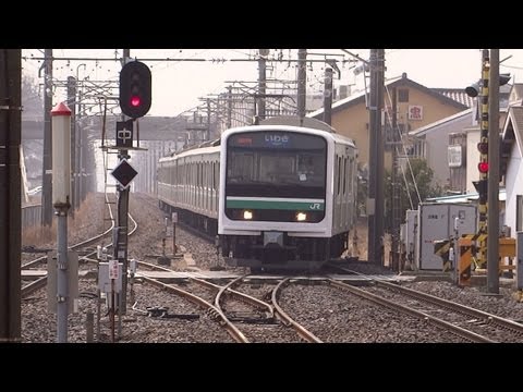 JR常磐線 E501系 557M 特急退避