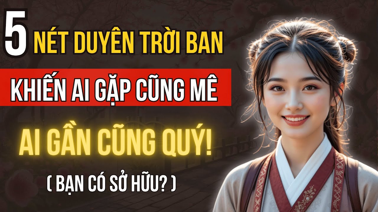 5 Nét Duyên Ngầm Trời Ban Khiến Ai Gặp Cũng Siêu Lòng: Càng Nhìn Càng Thích, Càng Gần Càng Quý