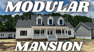 BRAND NEW modular home just SETUP and it's GLORIOUS! Prefab House Tour